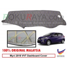Perodua Myvi VVT (3rd Gen) 2018 RRR Malaysia Custom Fit Dashboard Cover (YELLOW LINE)